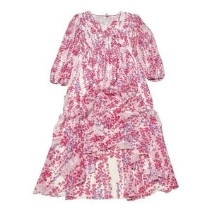 ePretty Pink and Purple Floral Dress